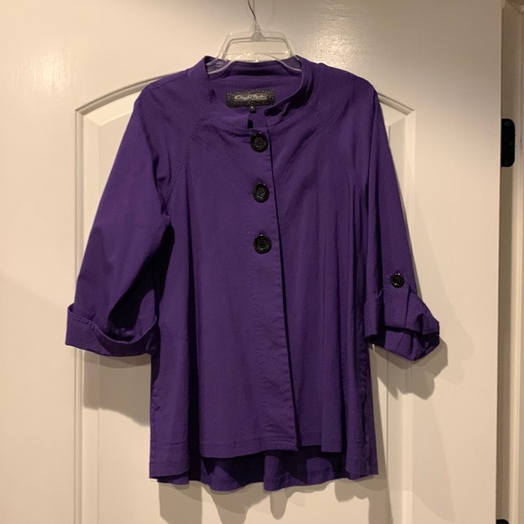Large Cheryl Nash jacket with 3/4 sleeves - Picture 1 of 6
